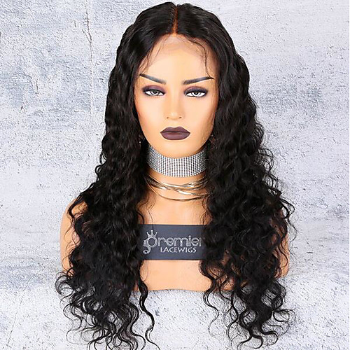 Unprocessed Virgin Hair Lace Front Wig Deep Parting style Indian Hair Wavy Natural Wig 130% Density with Baby Hair with Clip With Bleached Knots Women's Long Medium Length Very Long Human Hair Lace
Unprocessed Virgin Hair Lace Front Wig Deep Parting style Indian Hair Wavy Natural Wig 130% Density with Baby Hair with Clip With Bleached Knots Women's Long Medium Length Very Long Human Hair Lace