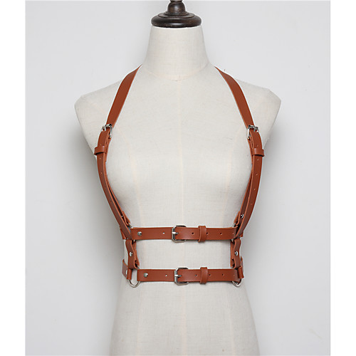 Plague Doctor Punk & Gothic Steampunk 17th Century Waist Harness Waist Belt Harness Belt Women's Leather Costume Golden / Black / Silver Vintage Cosplay Christmas Halloween / 1 Belt / 1 Belt
Plague Doctor Punk & Gothic Steampunk 17th Century Waist Harness Waist Belt Harness Belt Women's Leather Costume Golden / Black / Silver Vintage Cosplay Christmas Halloween / 1 Belt / 1 Belt