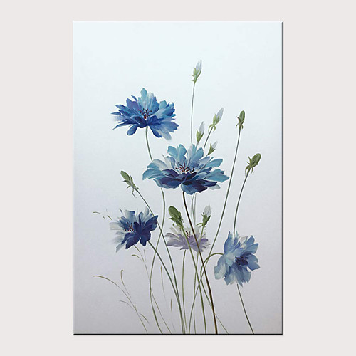 Oil Painting Hand Painted Vertical Abstract Floral / Botanical Modern Rolled Canvas (No Frame)
Oil Painting Hand Painted Vertical Abstract Floral / Botanical Modern Rolled Canvas (No Frame)