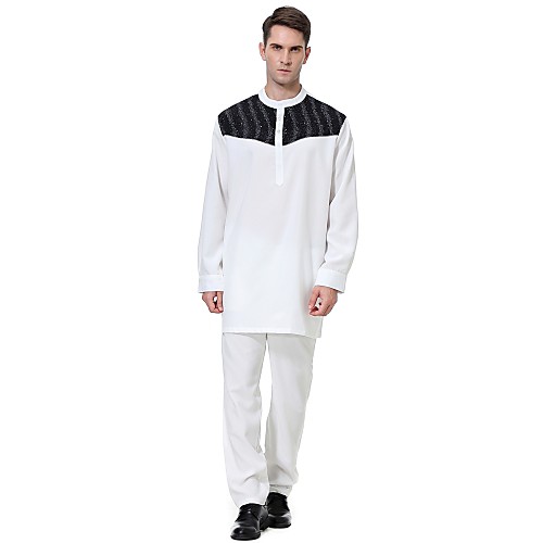 Men's Set Solid Colored Color Block Long Sleeve Daily Tops Basic Vintage White Khaki Gray
Men's Set Solid Colored Color Block Long Sleeve Daily Tops Basic Vintage White Khaki Gray