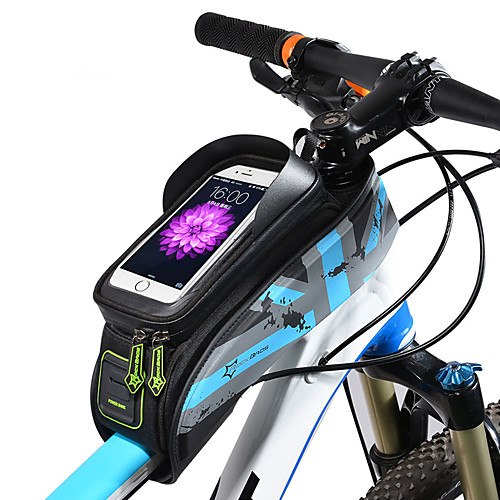 ROCKBROS Cell Phone Bag Bike Frame Bag Top Tube 5.8/6.0 inch Touch Screen Waterproof Headset Hole Cycling for iPhone X iPhone XR iPhone XS Blue Red Green Road Bike Mountain Bike MTB / iPhone XS Max
ROCKBROS Cell Phone Bag Bike Frame Bag Top Tube 5.8/6.0 inch Touch Screen Waterproof Headset Hole Cycling for iPhone X iPhone XR iPhone XS Blue Red Green Road Bike Mountain Bike MTB / iPhone XS Max