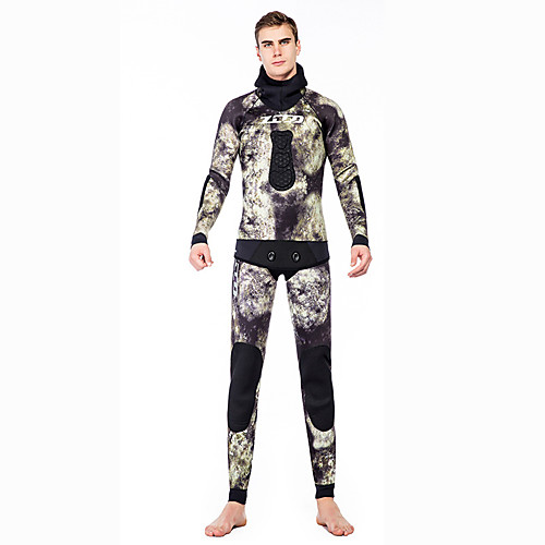ZCCO Men's Full Wetsuit 3.5mm SCR Neoprene Diving Suit High Elasticity Back Zip Solid Colored Camo / Camouflage Autumn / Fall Spring Summer / Winter
ZCCO Men's Full Wetsuit 3.5mm SCR Neoprene Diving Suit High Elasticity Back Zip Solid Colored Camo / Camouflage Autumn / Fall Spring Summer / Winter