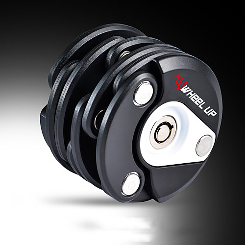 Wheel up Foldable Chain Lock Hamburger Lock Portable Wearproof Security For Road Bike Mountain Bike MTB Cycling Bicycle Metal Black / White Black Blue
Wheel up Foldable Chain Lock Hamburger Lock Portable Wearproof Security For Road Bike Mountain Bike MTB Cycling Bicycle Metal Black / White Black Blue