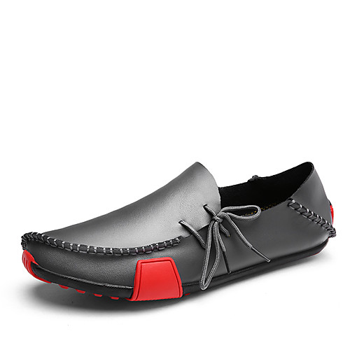 Men's Fall / Spring & Summer Casual / British Daily Outdoor Loafers & Slip-Ons PU Breathable Non-slipping Wear Proof White / Black / Brown
Men's Fall / Spring & Summer Casual / British Daily Outdoor Loafers & Slip-Ons PU Breathable Non-slipping Wear Proof White / Black / Brown
