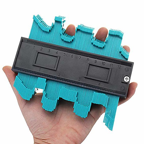 1Piece Accurate Contour Measuring Tool ABS Plastic Rust Measuring Tool Multifunction Gauge Instant Template
1Piece Accurate Contour Measuring Tool ABS Plastic Rust Measuring Tool Multifunction Gauge Instant Template