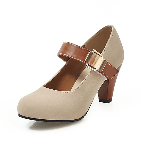 Women's Synthetics Spring & Summer Heels Chunky Heel Round Toe Beige / Brown / Blue / Wedding / Party & Evening
Women's Synthetics Spring & Summer Heels Chunky Heel Round Toe Beige / Brown / Blue / Wedding / Party & Evening