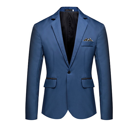 White / Red / Royal Blue Solid Colored Slim Polyester Men's Suit - Notch lapel collar
White / Red / Royal Blue Solid Colored Slim Polyester Men's Suit - Notch lapel collar