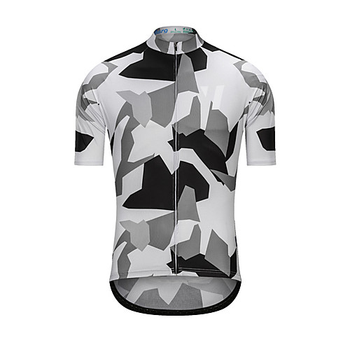 Men's Short Sleeve Cycling Jersey White Camo / Camouflage Bike Jersey Top Sports Clothing Apparel / High Elasticity
Men's Short Sleeve Cycling Jersey White Camo / Camouflage Bike Jersey Top Sports Clothing Apparel / High Elasticity