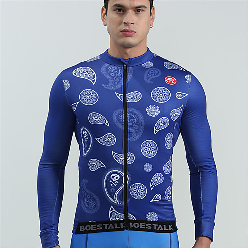 BOESTALK Men's Long Sleeve Cycling Jersey Winter Fleece Sky Blue Blue Bike Jersey Top Mountain Bike MTB Road Bike Cycling Thermal / Warm Fleece Lining Breathable Sports Clothing Apparel / Stretchy
BOESTALK Men's Long Sleeve Cycling Jersey Winter Fleece Sky Blue Blue Bike Jersey Top Mountain Bike MTB Road Bike Cycling Thermal / Warm Fleece Lining Breathable Sports Clothing Apparel / Stretchy