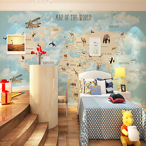 Wallpaper / Mural Canvas Wall Covering - Adhesive required Art Deco / Trees / Leaves / 3D
Wallpaper / Mural Canvas Wall Covering - Adhesive required Art Deco / Trees / Leaves / 3D