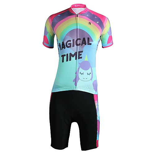 ILPALADINO Women's Short Sleeve Cycling Jersey with Shorts Pink Bike Jersey Padded Shorts / Chamois Clothing Suit Breathable Moisture Wicking Sports Lycra Fashion Clothing Apparel
ILPALADINO Women's Short Sleeve Cycling Jersey with Shorts Pink Bike Jersey Padded Shorts / Chamois Clothing Suit Breathable Moisture Wicking Sports Lycra Fashion Clothing Apparel