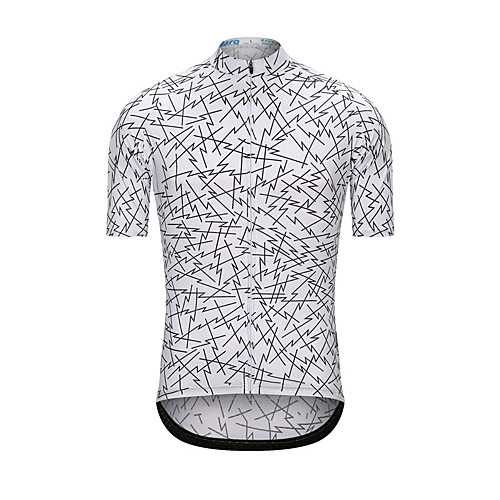 Men's Short Sleeve Cycling Jersey White Bike Jersey Top Sports Terylene Clothing Apparel / High Elasticity
Men's Short Sleeve Cycling Jersey White Bike Jersey Top Sports Terylene Clothing Apparel / High Elasticity