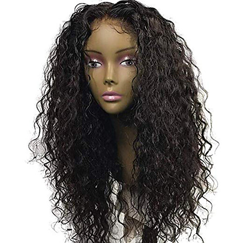Human Hair Lace Front Wig Free Part style Brazilian Hair Curly Black Wig 130% Density with Baby Hair Natural Hairline For Black Women 100% Virgin 100% Hand Tied Women's Long Human Hair Lace Wig
Human Hair Lace Front Wig Free Part style Brazilian Hair Curly Black Wig 130% Density with Baby Hair Natural Hairline For Black Women 100% Virgin 100% Hand Tied Women's Long Human Hair Lace Wig