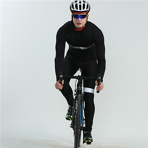 BOESTALK Men's Long Sleeve Cycling Jersey with Bib Tights Cycling Jersey Triathlon Tri Suit Winter Fleece Black Stripes Bike Thermal / Warm Fleece Lining Breathable Back Pocket Sports Stripes
BOESTALK Men's Long Sleeve Cycling Jersey with Bib Tights Cycling Jersey Triathlon Tri Suit Winter Fleece Black Stripes Bike Thermal / Warm Fleece Lining Breathable Back Pocket Sports Stripes