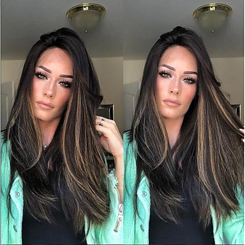 Synthetic Wig kinky Straight Middle Part Wig Very Long Brown Synthetic Hair 34 inch Women's Women Dark Brown
Synthetic Wig kinky Straight Middle Part Wig Very Long Brown Synthetic Hair 34 inch Women's Women Dark Brown