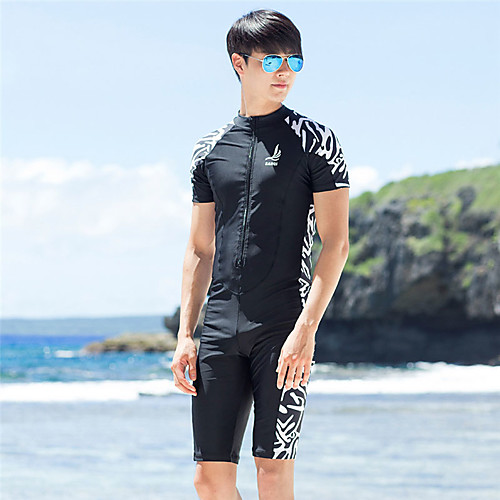 SANQI Men's Rash Guard Dive Skin Suit Neoprene Diving Suit Quick Dry Short Sleeve Front Zip - Swimming Water Sports Patchwork Summer
SANQI Men's Rash Guard Dive Skin Suit Neoprene Diving Suit Quick Dry Short Sleeve Front Zip - Swimming Water Sports Patchwork Summer
