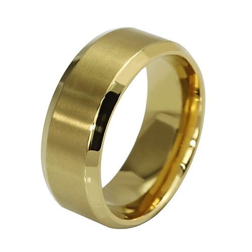 Men's Ring Promise Ring 1pc Rose Gold Black Gold Steel Stainless Circular Simple Hip-Hop engineering Gift Ceremony Jewelry Retro Faith Cheap
Men's Ring Promise Ring 1pc Rose Gold Black Gold Steel Stainless Circular Simple Hip-Hop engineering Gift Ceremony Jewelry Retro Faith Cheap