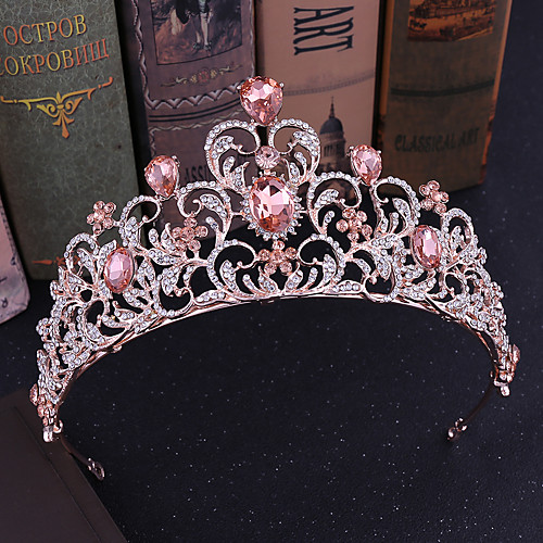 Rhinestone / Alloy Tiaras with Crystal / Rhinestone 1 Piece Wedding Headpiece
Rhinestone / Alloy Tiaras with Crystal / Rhinestone 1 Piece Wedding Headpiece