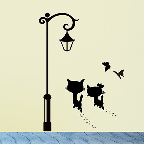 Cats UnderThe Street Light Wall Stickers Romantic Background for Home Decoration Mural Wallpaper Art Decals Love Cat Sticker 6550cm
Cats UnderThe Street Light Wall Stickers Romantic Background for Home Decoration Mural Wallpaper Art Decals Love Cat Sticker 6550cm