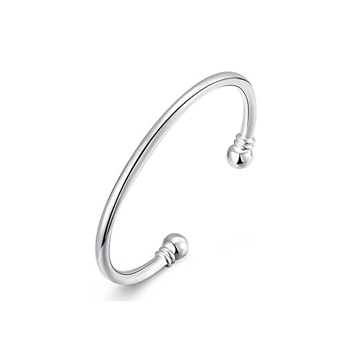 Men's Bracelet Classic cuff Classic Basic Copper Bracelet Jewelry Silver For Daily Work / Silver Plated
Men's Bracelet Classic cuff Classic Basic Copper Bracelet Jewelry Silver For Daily Work / Silver Plated