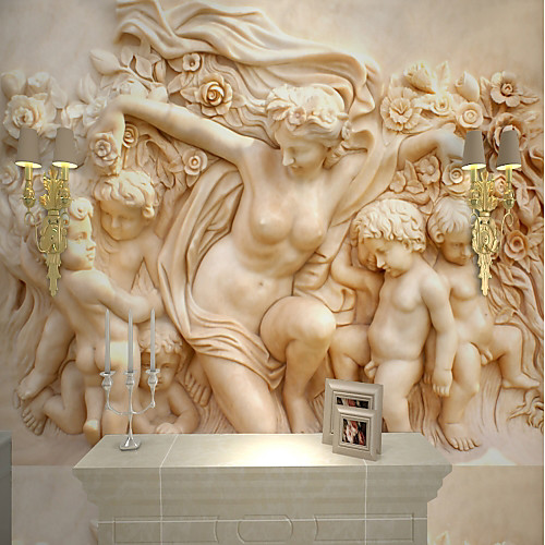 Wallpaper / Mural Canvas Wall Covering - Adhesive required Art Deco / Pattern / 3D
Wallpaper / Mural Canvas Wall Covering - Adhesive required Art Deco / Pattern / 3D