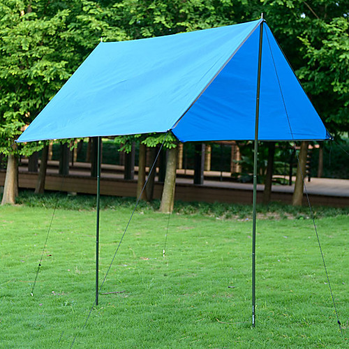 

Naturehike Tent Tarps Camping Shelter Outdoor Camping Waterproof Rain Waterproof Anti-Wear Oxford PU(Polyurethane) 215215 cm Camping / Hiking Beach Traveling for 3 - 4 person Orange Army Green Blue