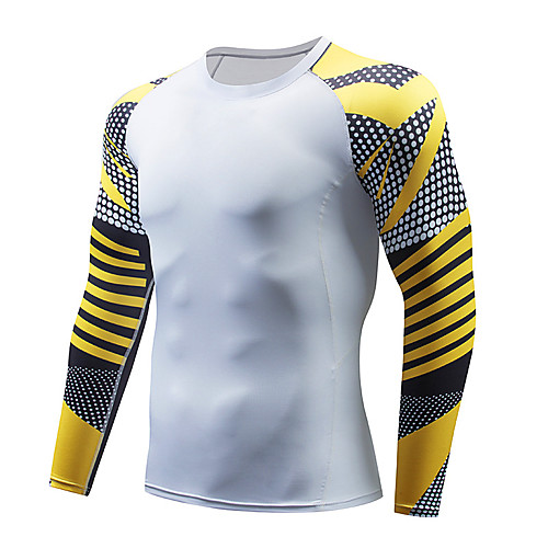 Men's Compression Shirt Long Sleeve Compression Base layer T Shirt Top Plus Size Lightweight Breathable Quick Dry Soft Sweat-wicking Red and White Black / Red Black / Yellow Fleece Winter Road Bike
Men's Compression Shirt Long Sleeve Compression Base layer T Shirt Top Plus Size Lightweight Breathable Quick Dry Soft Sweat-wicking Red and White Black / Red Black / Yellow Fleece Winter Road Bike
