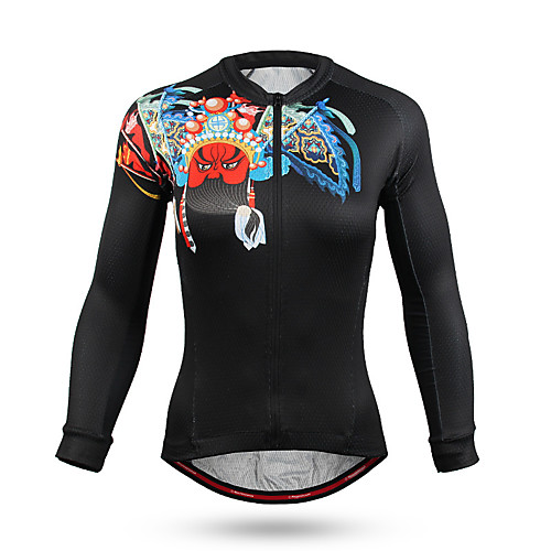 Mountainpeak Men's Long Sleeve Cycling Jersey Winter Spandex Black Plus Size Bike Top Mountain Bike MTB Breathable Quick Dry Sports Clothing Apparel / Micro-elastic / SBS Zipper
Mountainpeak Men's Long Sleeve Cycling Jersey Winter Spandex Black Plus Size Bike Top Mountain Bike MTB Breathable Quick Dry Sports Clothing Apparel / Micro-elastic / SBS Zipper