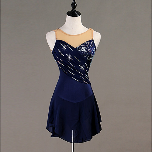 Figure Skating Dress Women's Girls' Ice Skating Dress Red Dark Navy Spandex Stretch Yarn Skating Wear Quick Dry Anatomic Design Handmade Classic Sleeveless Ice Skating Figure Skating
Figure Skating Dress Women's Girls' Ice Skating Dress Red Dark Navy Spandex Stretch Yarn Skating Wear Quick Dry Anatomic Design Handmade Classic Sleeveless Ice Skating Figure Skating