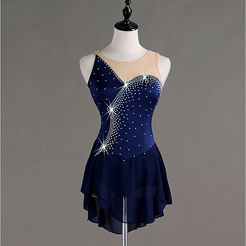 Figure Skating Dress Women's Girls' Ice Skating Dress Yan pink White Sky Blue Spandex Stretch Yarn Skating Wear Quick Dry Anatomic Design Handmade Classic Sleeveless Ice Skating Figure Skating
Figure Skating Dress Women's Girls' Ice Skating Dress Yan pink White Sky Blue Spandex Stretch Yarn Skating Wear Quick Dry Anatomic Design Handmade Classic Sleeveless Ice Skating Figure Skating