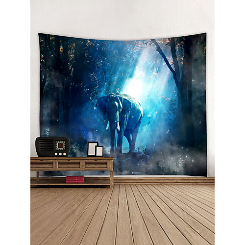 Elephant Wall Decor 100% Polyester Contemporary Wall Art, Wall Tapestries Decoration
Elephant Wall Decor 100% Polyester Contemporary Wall Art, Wall Tapestries Decoration