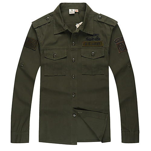 Men's Hiking Shirt / Button Down Shirts Outdoor Camo Breathable Quick Dry Top Cotton N / A Outdoor Exercise Multisport Military / Tactical Green / Solid Color
Men's Hiking Shirt / Button Down Shirts Outdoor Camo Breathable Quick Dry Top Cotton N / A Outdoor Exercise Multisport Military / Tactical Green / Solid Color