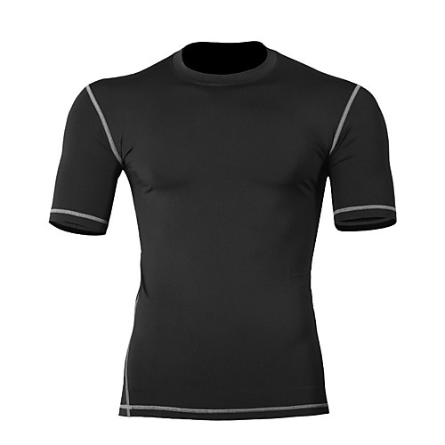 Men's Compression Shirt Short Sleeve Compression Base layer T Shirt Top Plus Size Lightweight Breathable Quick Dry Soft Sweat-wicking Black Red Grey Winter Road Bike Mountain Bike MTB Basketball
Men's Compression Shirt Short Sleeve Compression Base layer T Shirt Top Plus Size Lightweight Breathable Quick Dry Soft Sweat-wicking Black Red Grey Winter Road Bike Mountain Bike MTB Basketball