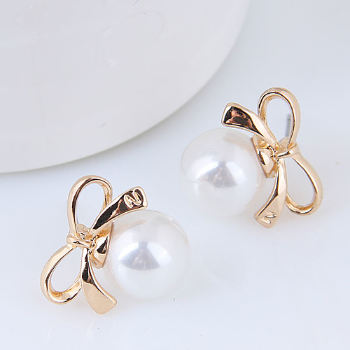 Women's Stud Earrings Earrings Classic Stylish Korean Sweet Imitation Pearl Earrings Jewelry Gold For Gift Date Birthday 1 Pair
Women's Stud Earrings Earrings Classic Stylish Korean Sweet Imitation Pearl Earrings Jewelry Gold For Gift Date Birthday 1 Pair