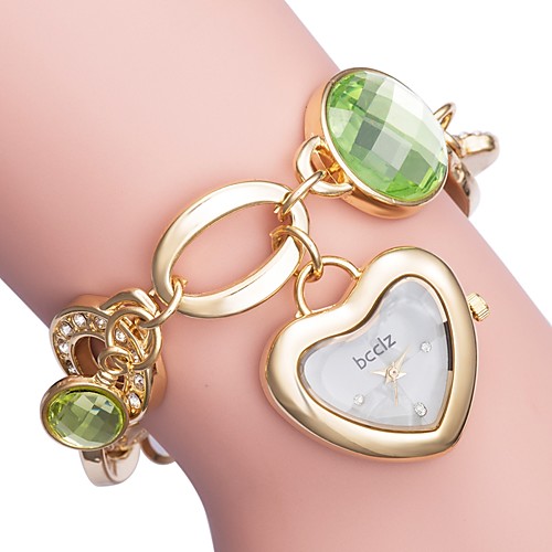 ASJ Women's Dress Watch Bracelet Watch Analog Quartz Heart shape Casual Watch / One Year / Japanese
ASJ Women's Dress Watch Bracelet Watch Analog Quartz Heart shape Casual Watch / One Year / Japanese