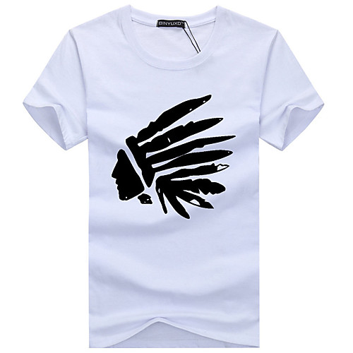 Men's Plus Size 3D Graphic Slim T-shirt Basic Street chic Daily Sports Round Neck White / Black / Red / Navy Blue / Gray / Short Sleeve
Men's Plus Size 3D Graphic Slim T-shirt Basic Street chic Daily Sports Round Neck White / Black / Red / Navy Blue / Gray / Short Sleeve
