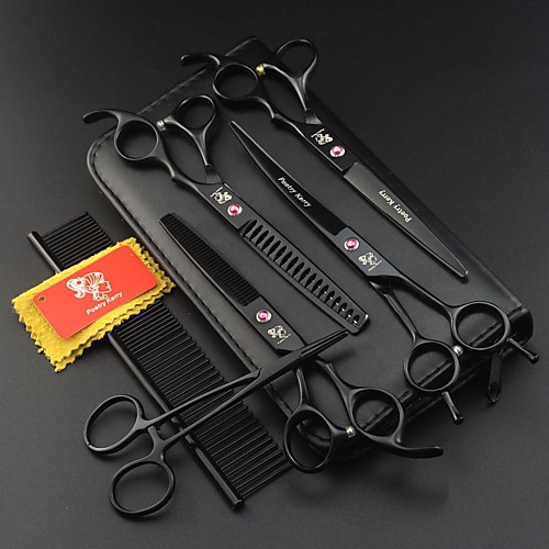 Dog Rabbits Cat Grooming Grooming Scissors Stainless steel Scissor Portable Pet Grooming Supplies Black
Dog Rabbits Cat Grooming Grooming Scissors Stainless steel Scissor Portable Pet Grooming Supplies Black