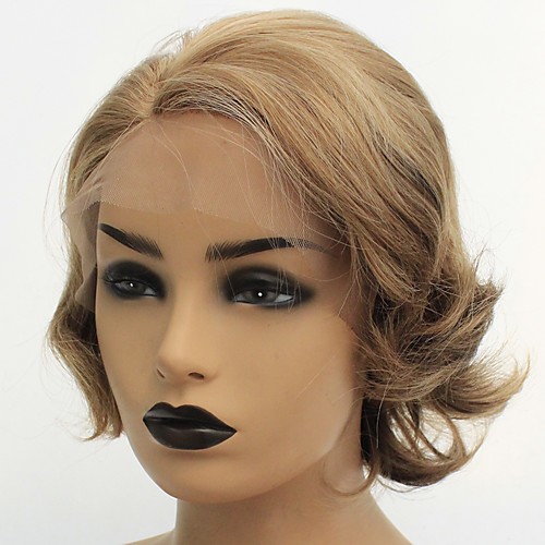 Synthetic Lace Front Wig Natural Wave Lily Side Part Wig Short Strawberry Blonde#27 Synthetic Hair 8 inch Women's Heat Resistant Women Side Part Blonde / Glueless
Synthetic Lace Front Wig Natural Wave Lily Side Part Wig Short Strawberry Blonde#27 Synthetic Hair 8 inch Women's Heat Resistant Women Side Part Blonde / Glueless
