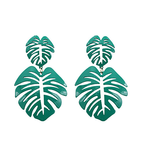Women's Drop Earrings Earrings Tropical Leaf Korean Earrings Jewelry Green For Gift Daily Street Bar Festival 1 Pair
Women's Drop Earrings Earrings Tropical Leaf Korean Earrings Jewelry Green For Gift Daily Street Bar Festival 1 Pair