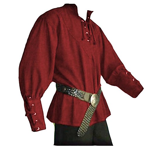 Knight Ritter Renaissance Ancient Rome Masquerade Men's Costume Black / Brown / Green Vintage Cosplay Halloween Masquerade Long Sleeve / Top / Top
Knight Ritter Renaissance Ancient Rome Masquerade Men's Costume Black / Brown / Green Vintage Cosplay Halloween Masquerade Long Sleeve / Top / Top