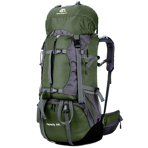 Hiking Backpack Rucksack 60 L with Backpack Rain Cover High Capacity Breathable Rain Waterproof Wear Resistance Outdoor Camping Hiking Hunting Climbing Mesh Nylon Waterproof Material Orange Red Navy
Hiking Backpack Rucksack 60 L with Backpack Rain Cover High Capacity Breathable Rain Waterproof Wear Resistance Outdoor Camping Hiking Hunting Climbing Mesh Nylon Waterproof Material Orange Red Navy