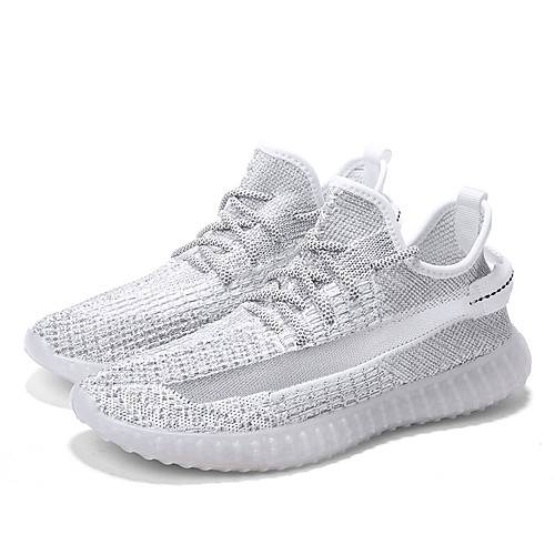 Men's Summer Sporty / Casual Athletic Daily Trainers / Athletic Shoes Running Shoes / Walking Shoes Mesh Breathable White / Black
Men's Summer Sporty / Casual Athletic Daily Trainers / Athletic Shoes Running Shoes / Walking Shoes Mesh Breathable White / Black