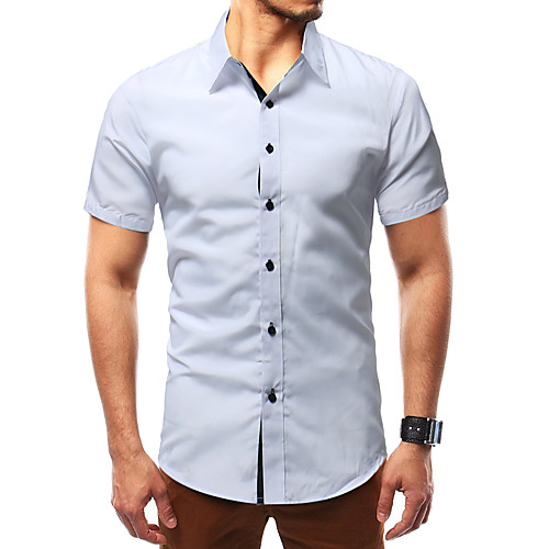 Men's Shirt Solid Colored Color Block Plus Size Patchwork Tops White Black Blue
Men's Shirt Solid Colored Color Block Plus Size Patchwork Tops White Black Blue