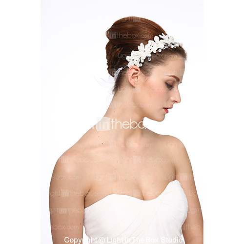 Crystal / Imitation Pearl / Alloy Tiaras / Flowers with Rhinestone / Faux Pearl / Crystal / Rhinestone 1 Piece Wedding Headpiece
Crystal / Imitation Pearl / Alloy Tiaras / Flowers with Rhinestone / Faux Pearl / Crystal / Rhinestone 1 Piece Wedding Headpiece