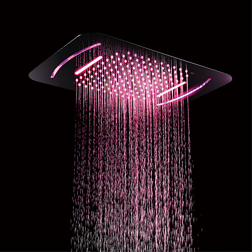 Shower Head LED Light remote control SUS304 5838cm Bathroom Shower Rainfall Waterfall Embedded Ceiling Mounted
Shower Head LED Light remote control SUS304 5838cm Bathroom Shower Rainfall Waterfall Embedded Ceiling Mounted