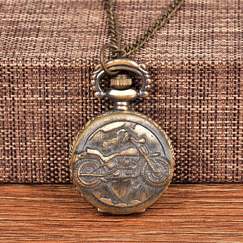 Men's Pocket Watch Quartz Vintage Style Bronze Casual Watch Large Dial Analog Vintage Fashion - Bronze
Men's Pocket Watch Quartz Vintage Style Bronze Casual Watch Large Dial Analog Vintage Fashion - Bronze