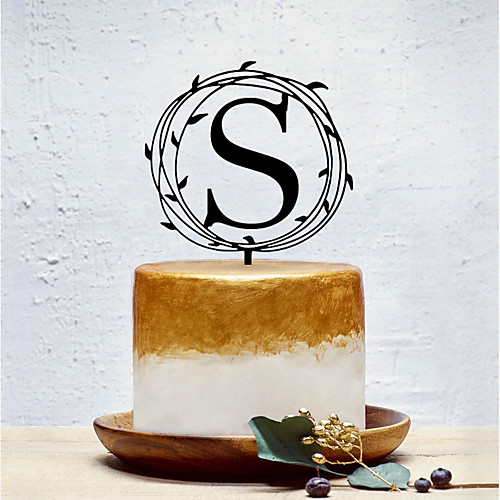 Cake Topper Classic Theme / Creative / Wedding Personalized / Romantic Acrylic Wedding / Party Evening with Solid 1 pcs OPP
Cake Topper Classic Theme / Creative / Wedding Personalized / Romantic Acrylic Wedding / Party Evening with Solid 1 pcs OPP