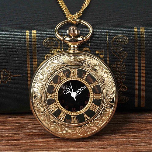 Men's Pocket Watch Quartz Gold Casual Watch Large Dial Analog Fashion - Golden
Men's Pocket Watch Quartz Gold Casual Watch Large Dial Analog Fashion - Golden