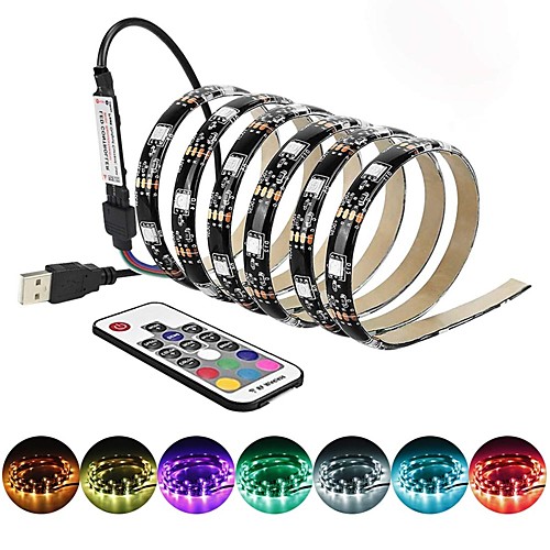 BRELONG 3m LED Light Strips RGB Tiktok Lights 90 LEDs 5050 SMD 10mm RGB Tiktok Lights Waterproof Cuttable USB 5 V 1pc
BRELONG 3m LED Light Strips RGB Tiktok Lights 90 LEDs 5050 SMD 10mm RGB Tiktok Lights Waterproof Cuttable USB 5 V 1pc