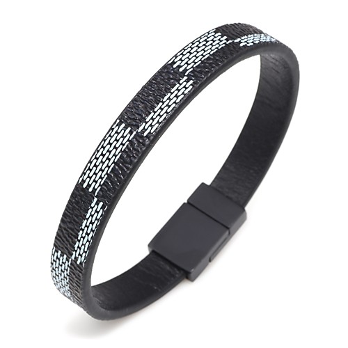 Men's Women's Leather Bracelet Bracelet Retro Totem Series Vintage Fashion PU Leather Bracelet Jewelry Black / Brown For Gift Daily Street
Men's Women's Leather Bracelet Bracelet Retro Totem Series Vintage Fashion PU Leather Bracelet Jewelry Black / Brown For Gift Daily Street